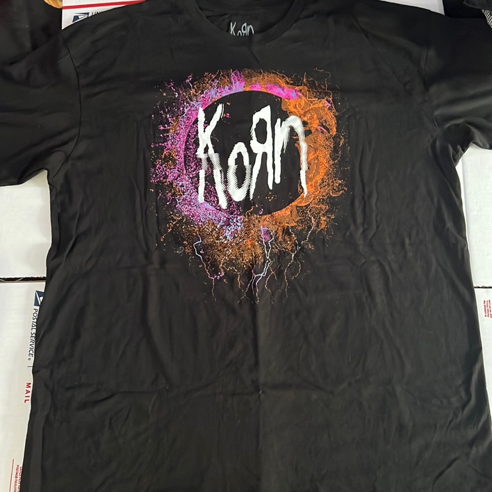 KORN 2021 tour shirt.